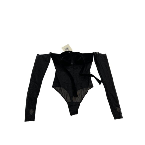 Undress Code Bisou Bodysuit in Black - Picture 1 of 5